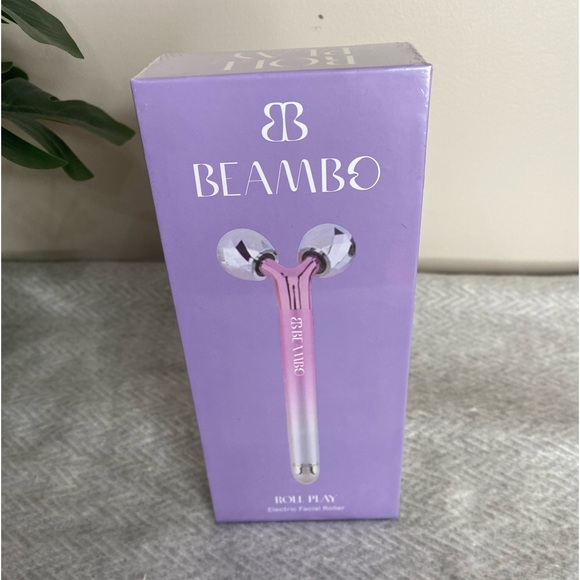 Beambo Other - NIB - Beambo | The Roll Play- Vibrating Facial Rolling Massager| Tik Tok Famous